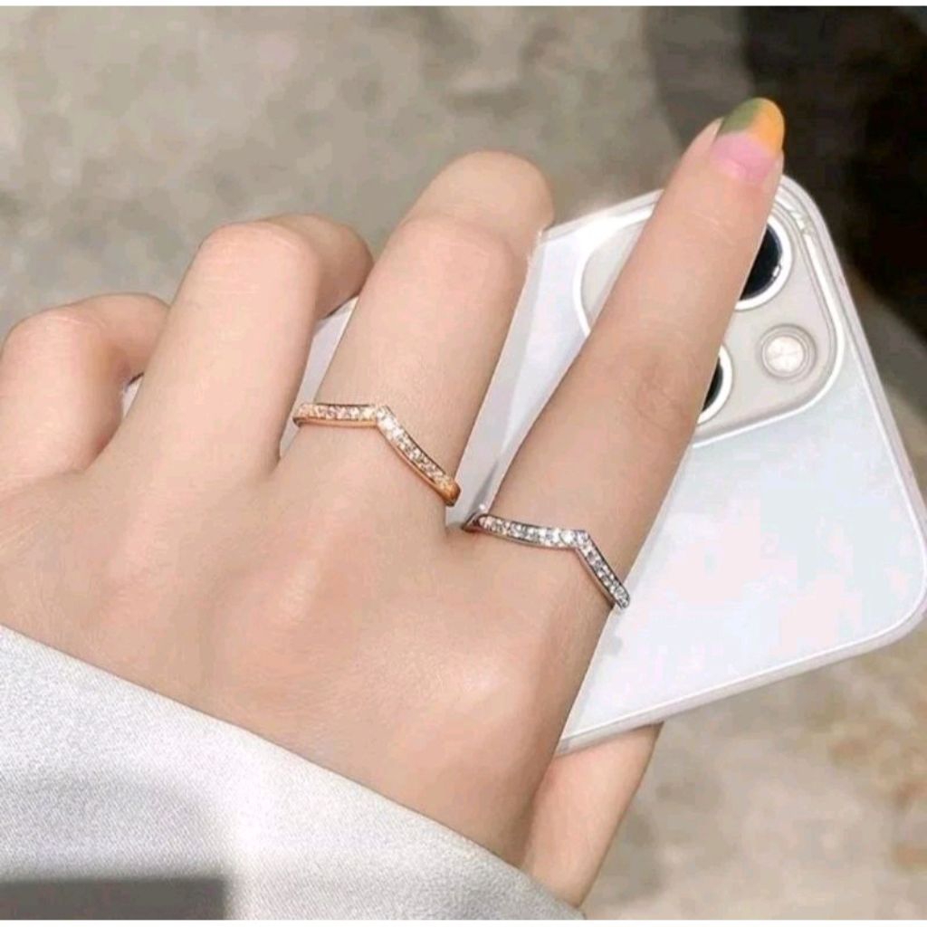 CINCIN FUJI TITANIUM AKSEN PERMATA / CINCIN TITANIUM