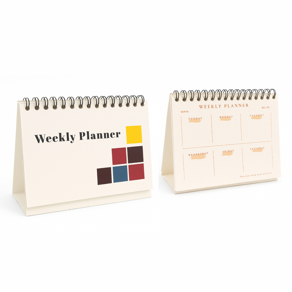 

STANDING PLANNER - DAILY PLANNER - PLANNER MEJA- MANYPAPER