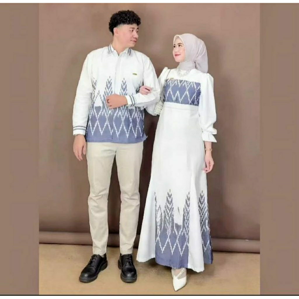 PROMO BAJU COUPLE KONDANGAN  , COUPLE KELUARGA , baju couple tenun, GAMIS VIRAL, tenun jepara, kemej