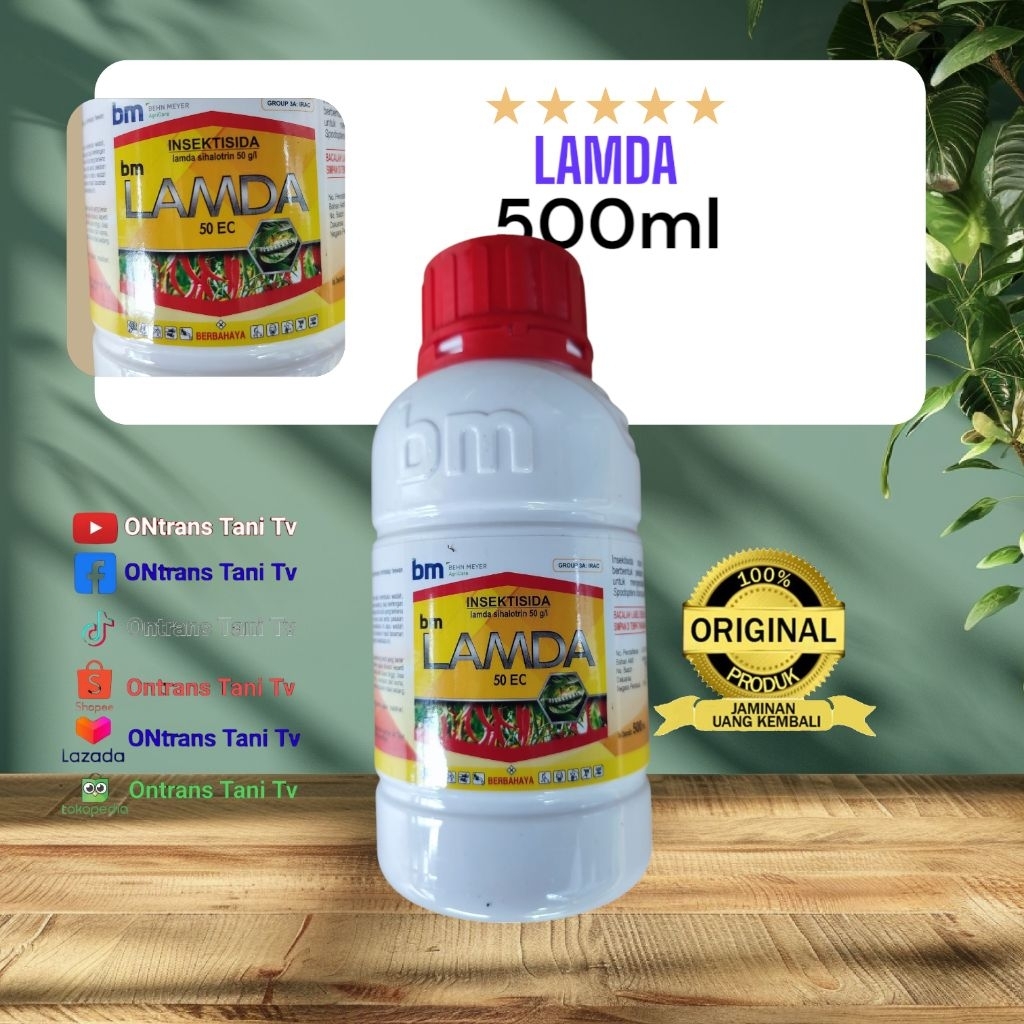 insektisida bm LAMDA 50ec . 500ml