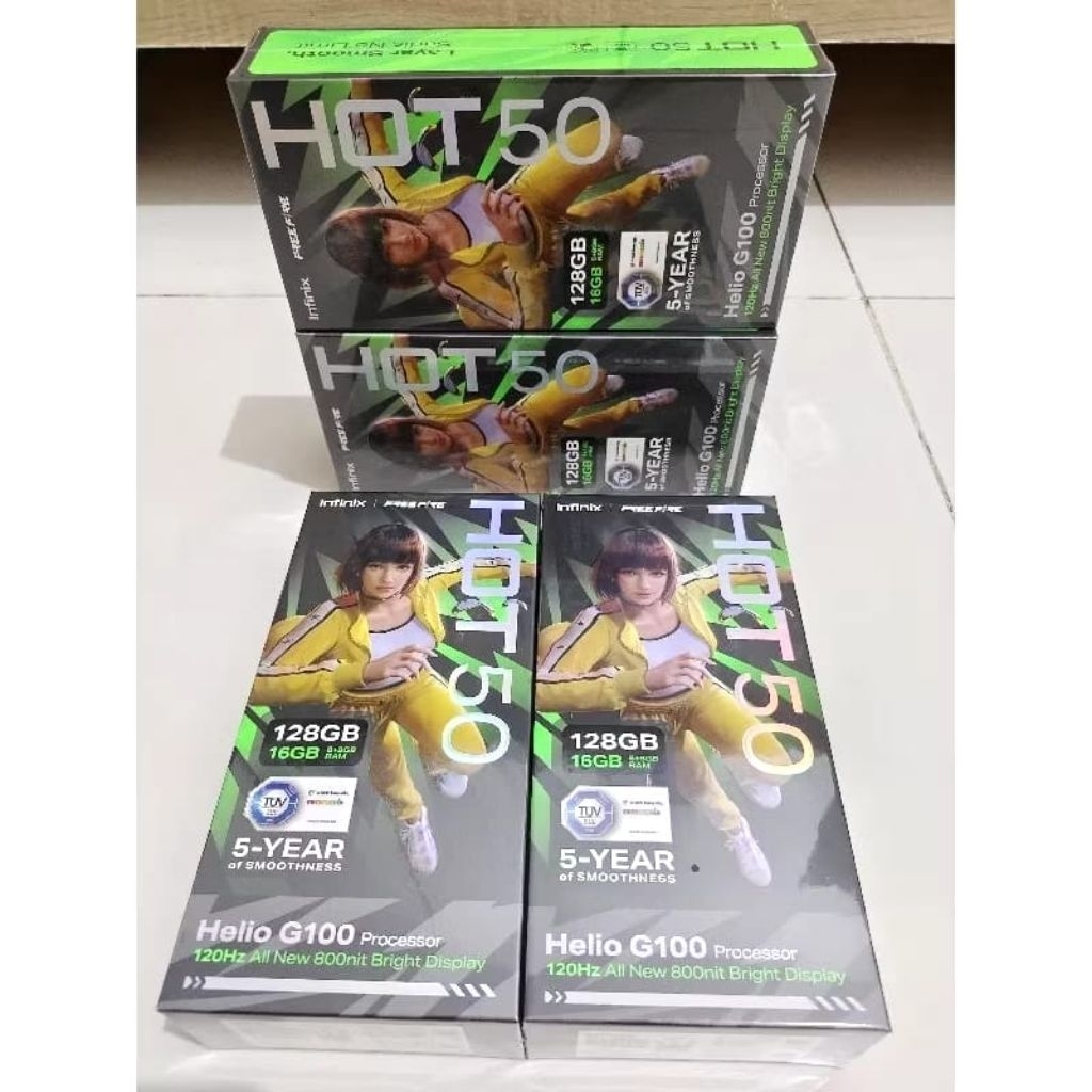 NEW/BARU INFINIX HOT 50 RAM 16 (8+8) ROM 256 16/256 GB ORIGINAL GARANSI RESMI 2 TAHUN 3/64 4/64 6/12