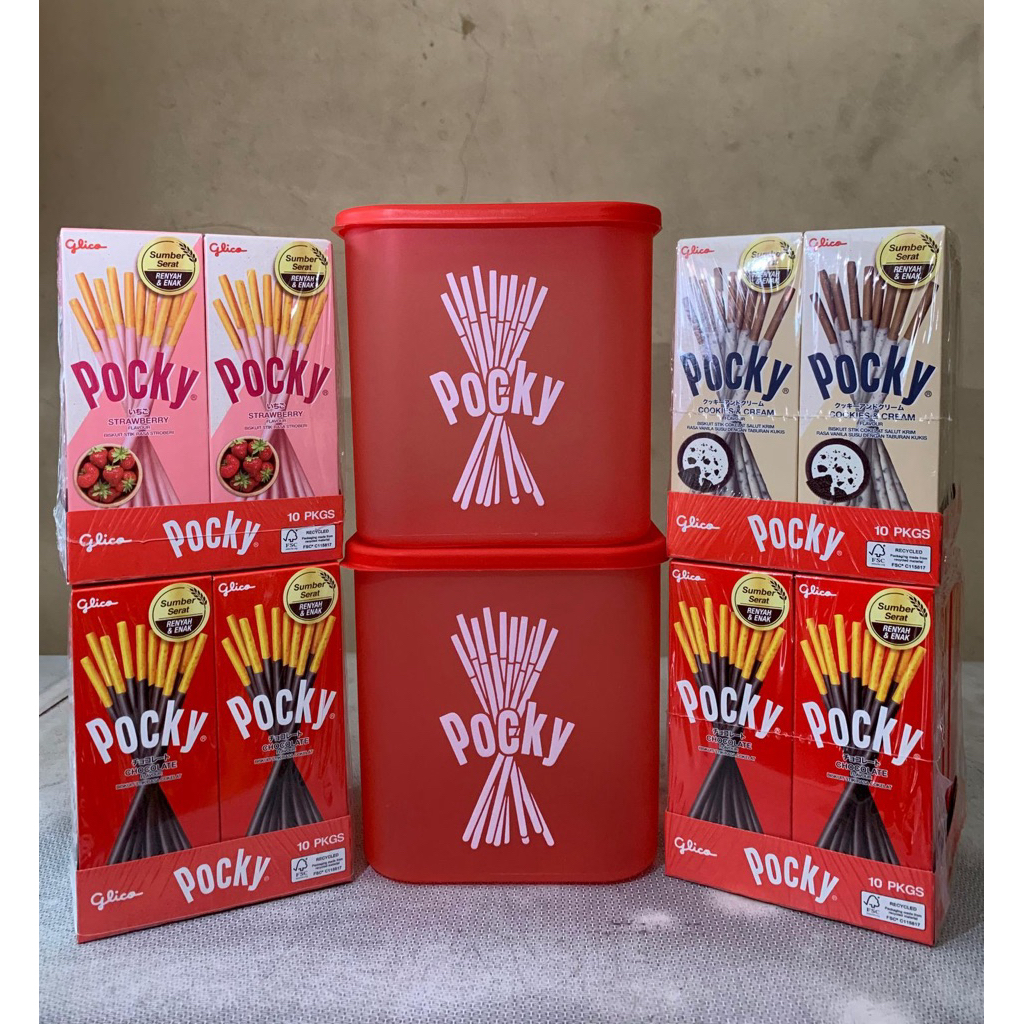 

Pocky mini promo 1pack (10 x 22 GR) Coklat dan Strawberry
