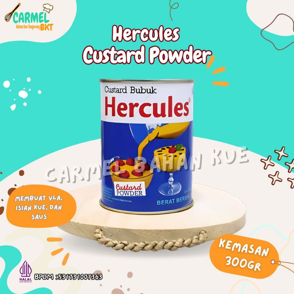 

HERCULES Tepung Custard 300gr - Custard Powder (Tepung VLA)