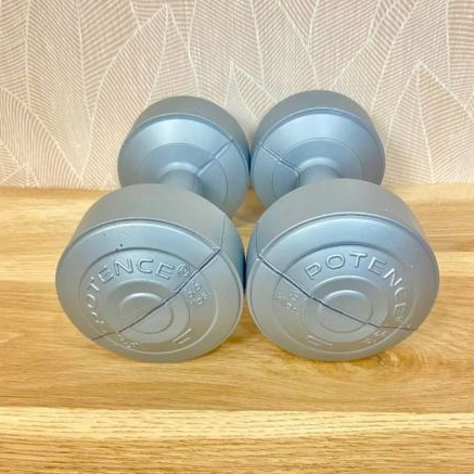 POTENCE DUMBELL 10 KG / BARBEL 10 KG / DUMBELL PLASTIK 10KG BARBEL PLASTIK 10KG