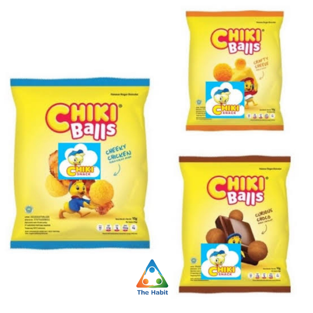 

(The Habit) CHIKI BALLS 16 GRAM AYAM KEJU COKLAT TWIST BALL JAGUNG BAKAR CHICKEN CHEESE CHOCOLATE ROASTED CORN CEMILAN