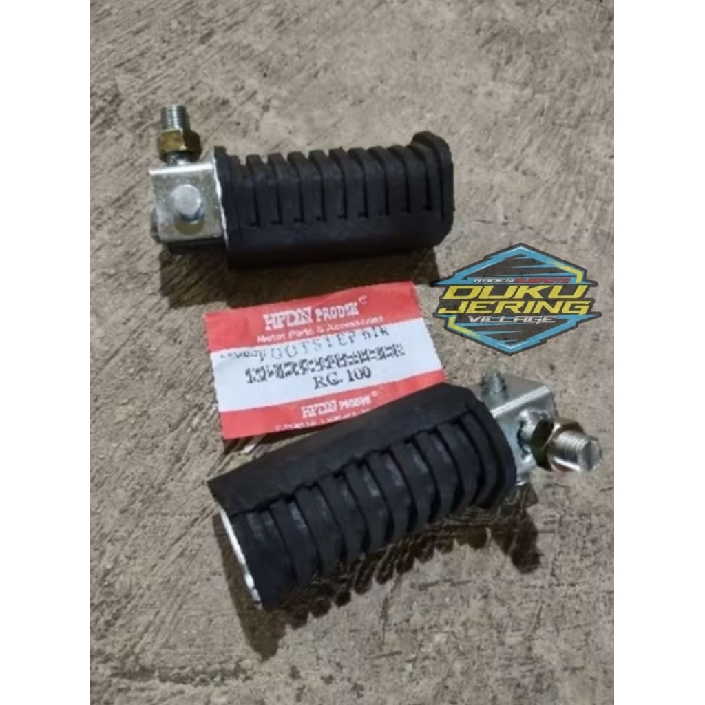 KARET FOOTSTEP BELAKANG SUZUKI RC100 RC80 TS100 GP100