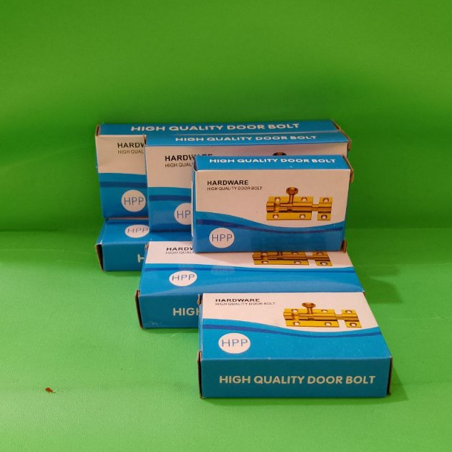 Grendel Babet HPP Putih & Kuning Untuk Pintu/Jendela (1LUSIN)