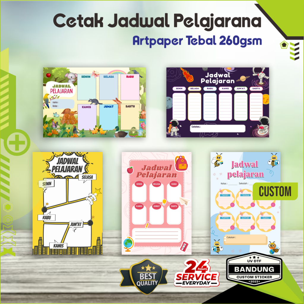 

Jadwal Poster Pelajaran Sekolah Anak - Anak A3