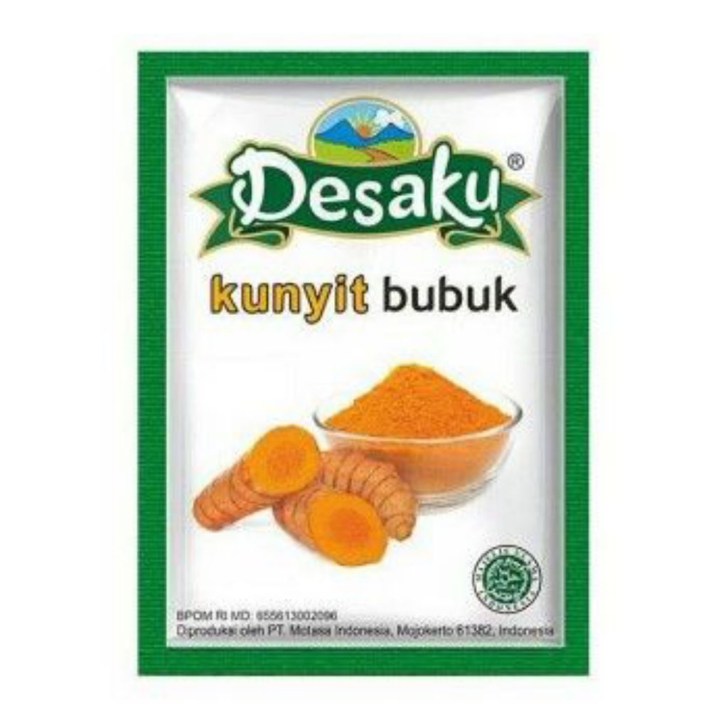 

Desaku - Kunyit Bubuk Sachet - 12 gr