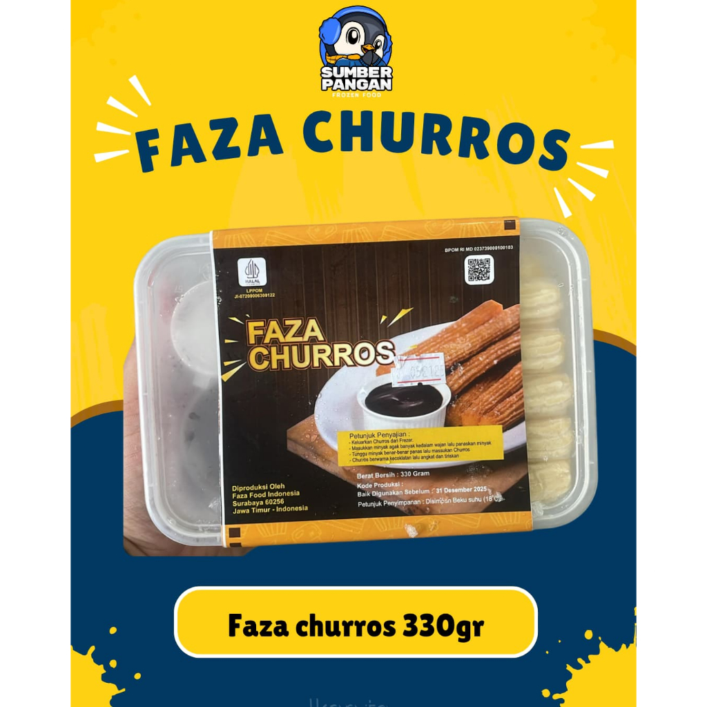 

Faza Churros 330gr(cemilan)