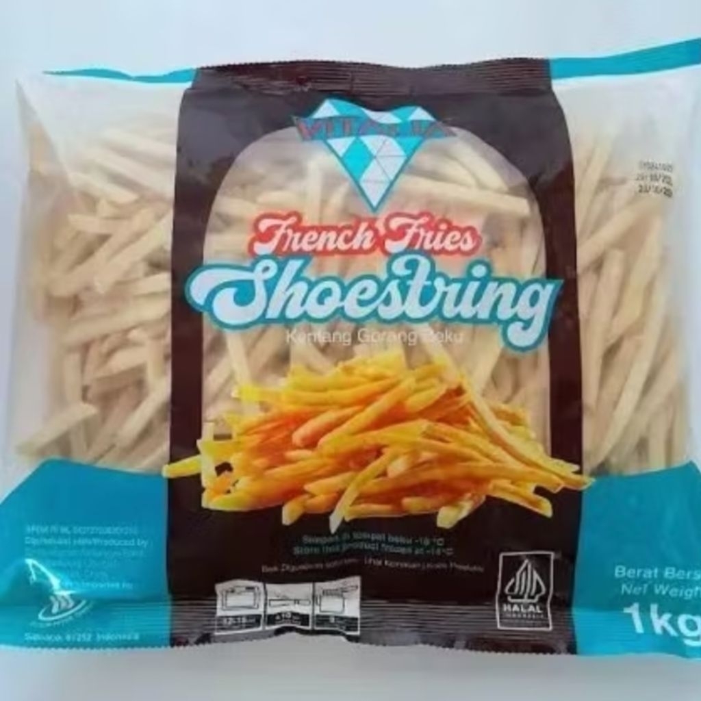 

VITALIA KENTANG GORENG SHOESTRING FRENCH FRIES 1KG HARGA PROMO