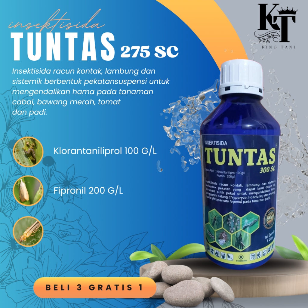 Insektisida Tuntas 300sc /1liter/promo/