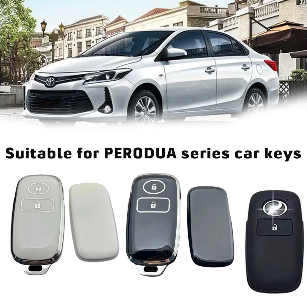 1pc sarung kunci mobil toyota cangkang silikon mewah silikon remote mobil avanza silikon remote mobi