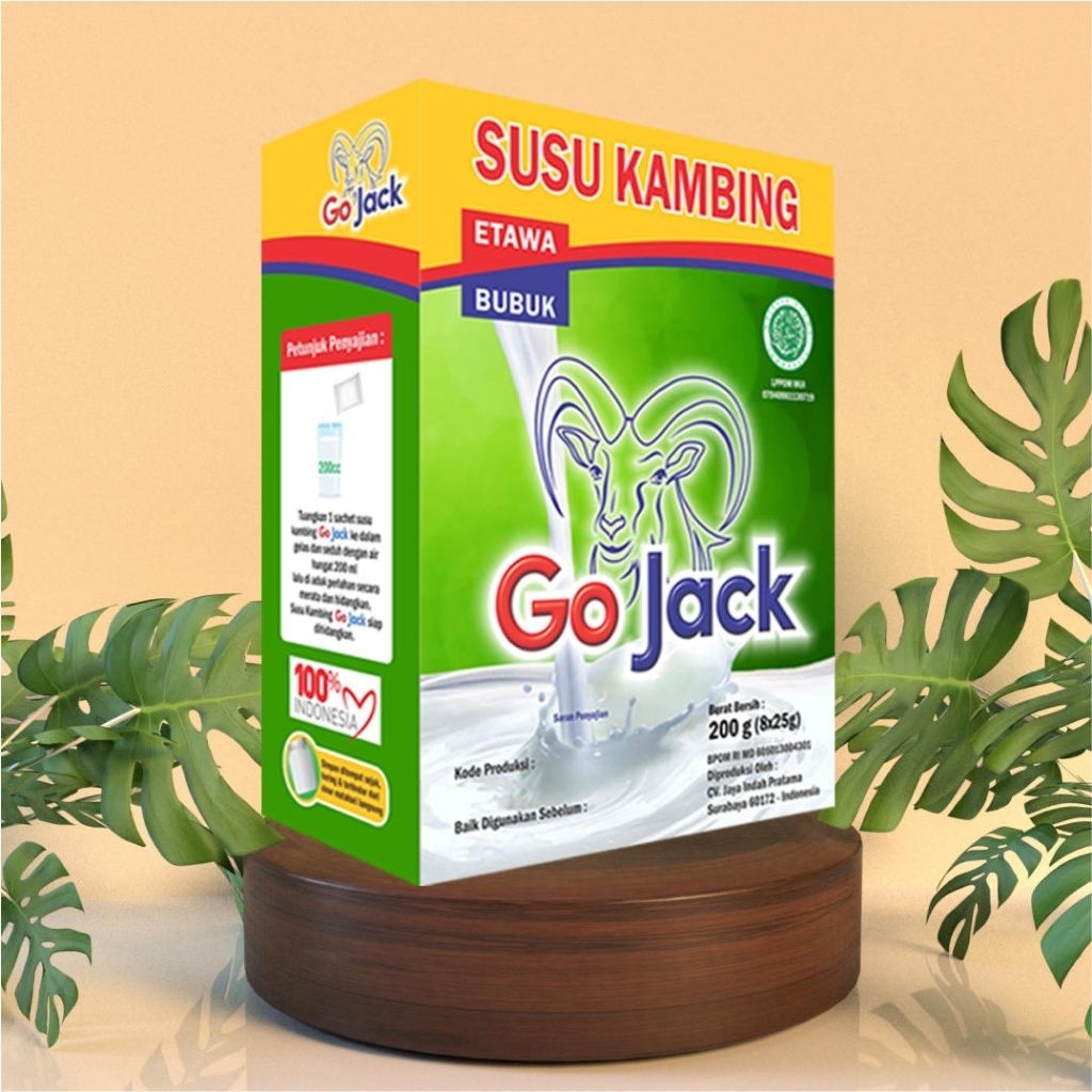 

Susu Kambing Etawa Go Jack 200g (ORI) cocok untuk sendi dan tulang