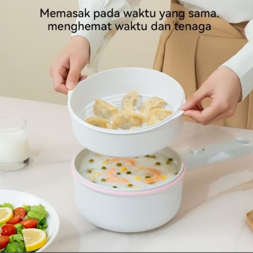 PANCI + STEAMER LISTRIK