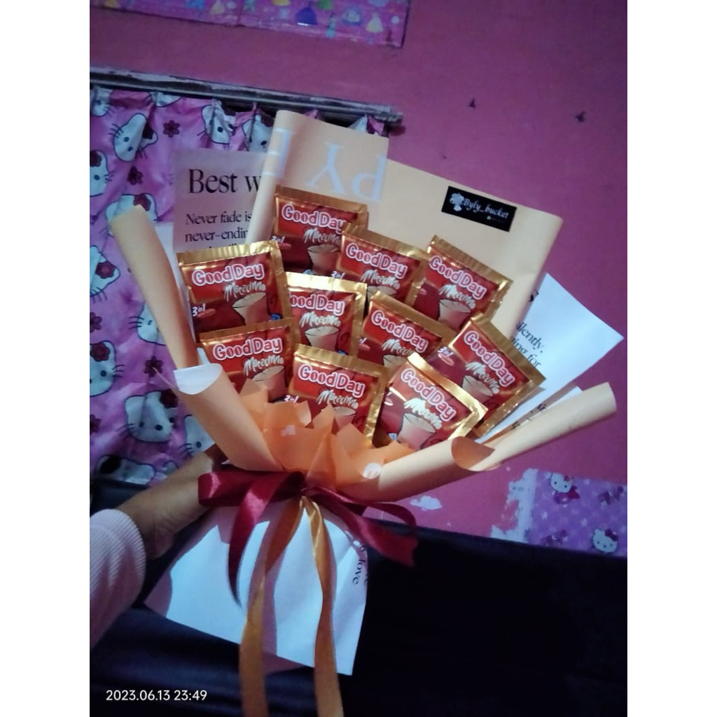 

Bucket Kopi [Free packing] | Buket untuk cowok |Buket kopi good day| Buket kopi good day isi 10| Buket kopi untuk cowok