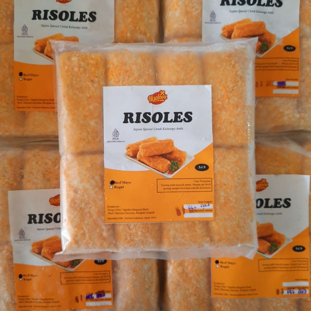 

Nisofood Risoles Beef Mayo isi 8 Frozen