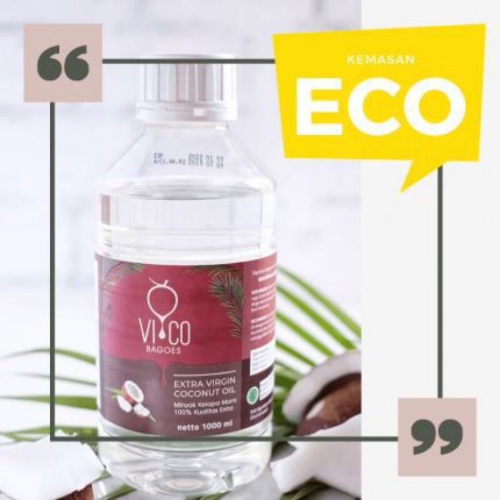 

virgin coconut oil/ViCO merk Bagoes