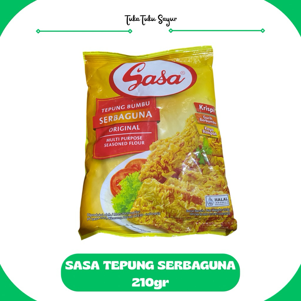 

SASA TEPUNG SERBAGUNA 210gr - TukaTuku Sayur