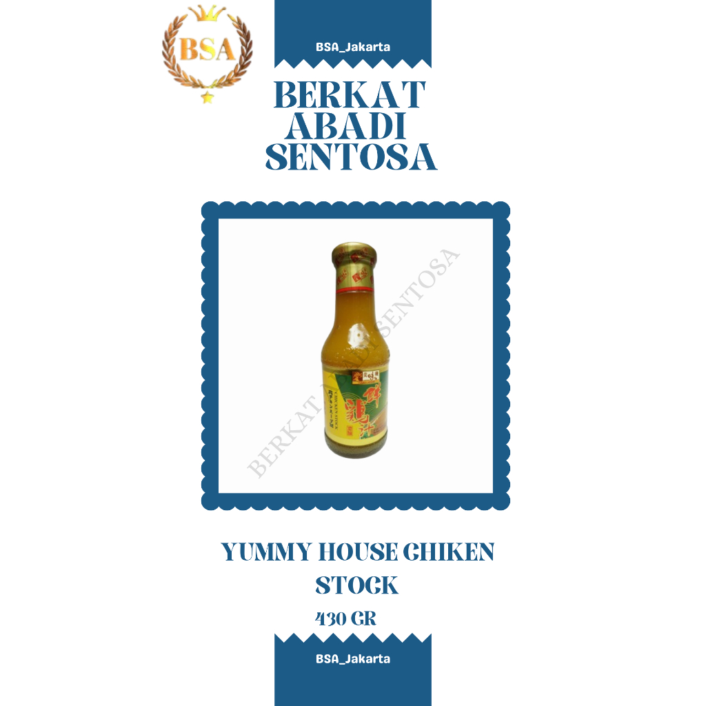 

YUMMY HOUSE CHIKEN STOCK ( 430 GR )