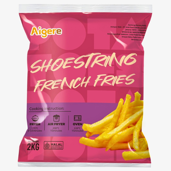 

AIGERE FRENCH FRIES SHOESTRING 2KG