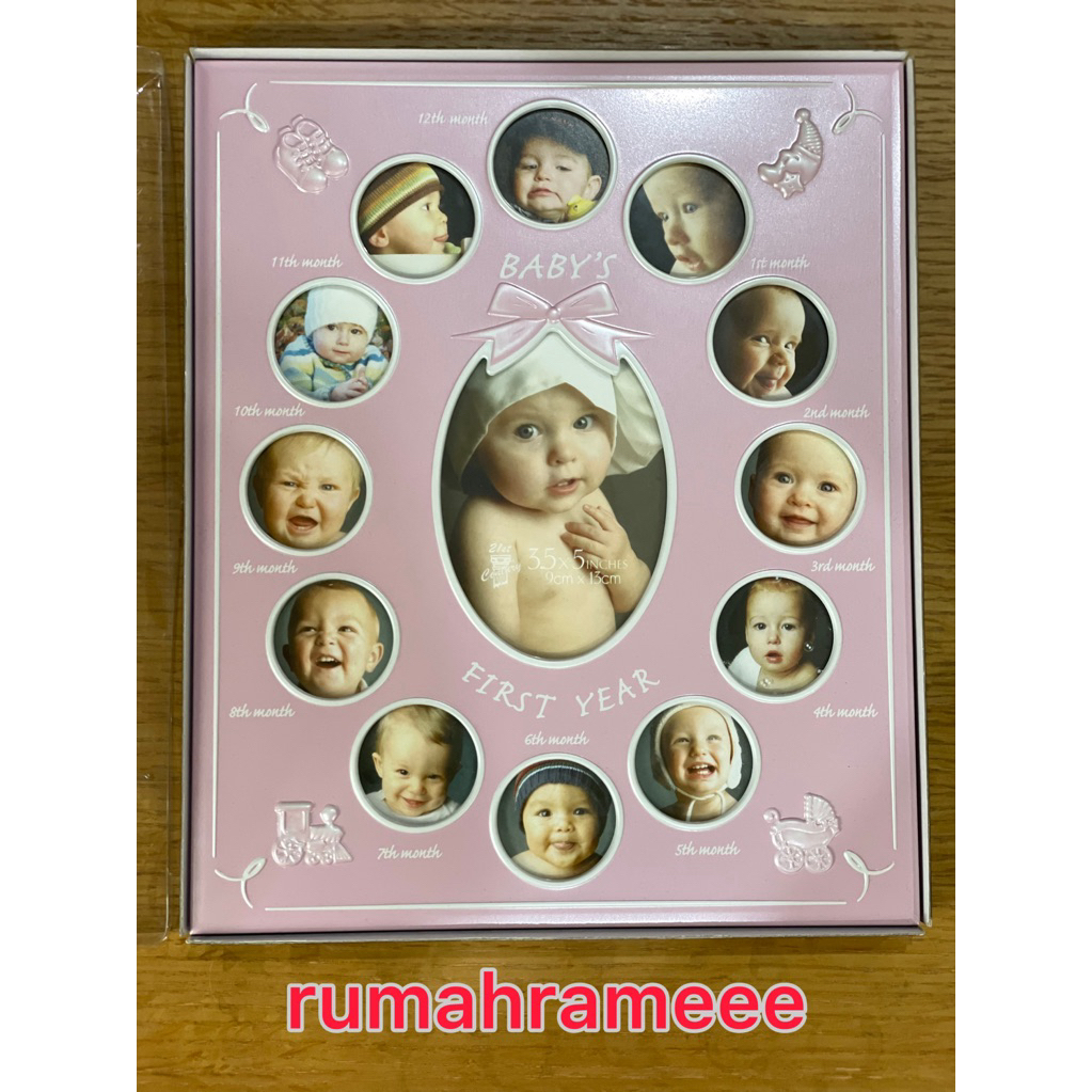 FIGURA FOTO BAHAN TEBAL DARI BAYI BARU LAHIR SAMPAI 1 TAHUN