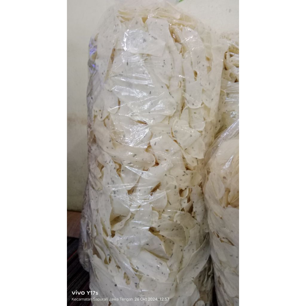 

opak lidah / ilat 500 gr | kripik singkong | khas wonosobo