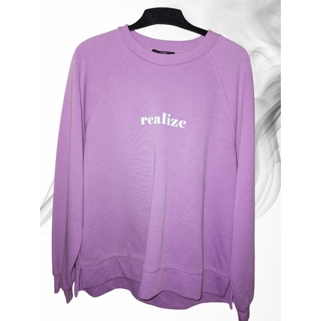 BAJU KAOS PANJANG CN UNISEX TEBAL CREWNECK TOPTEN