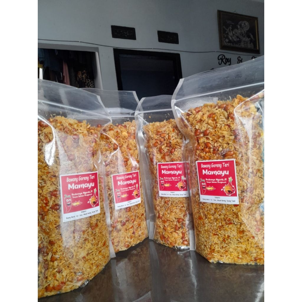 

mamayu bawang goreng teri pedas
