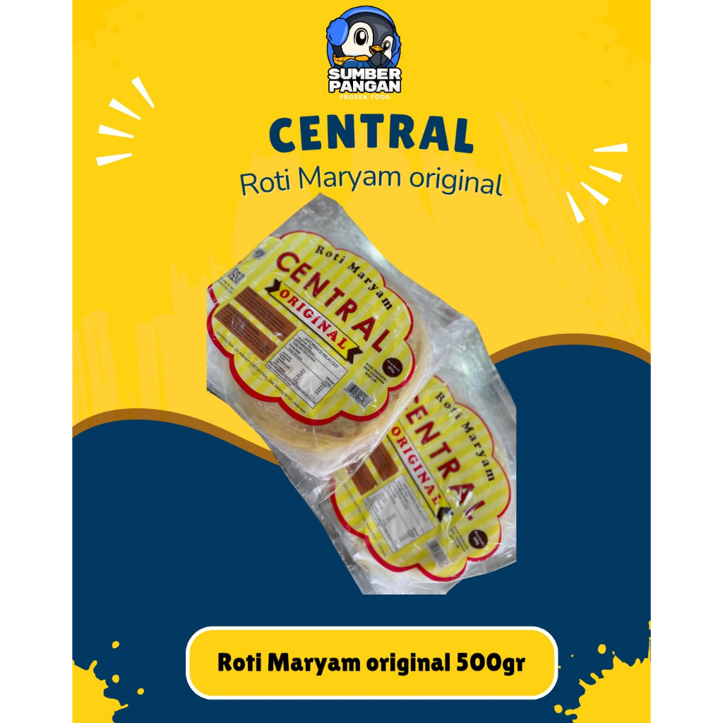 

Central roti maryam original 500gr isi 5