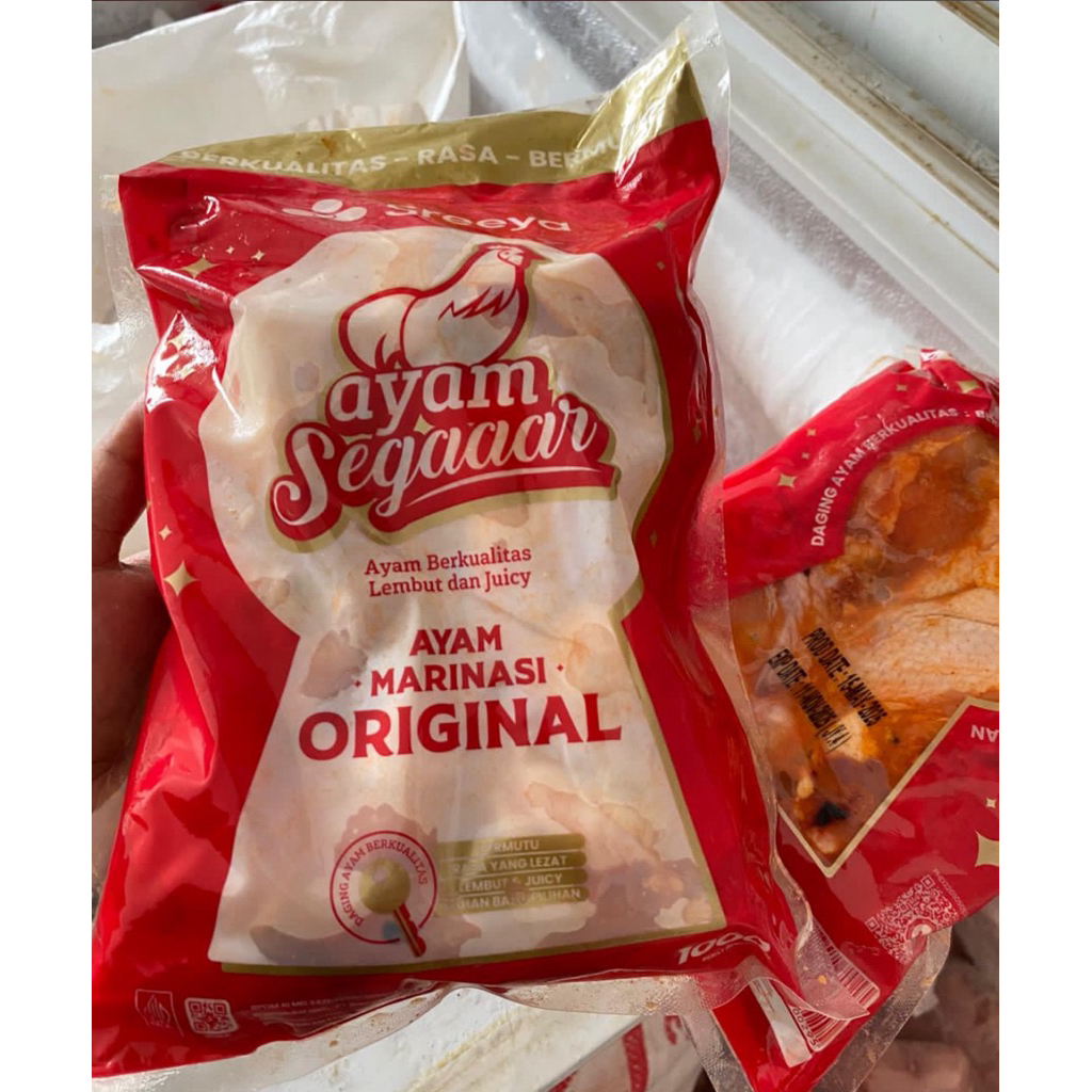 

Ayam marinasi ukuran 1kg
