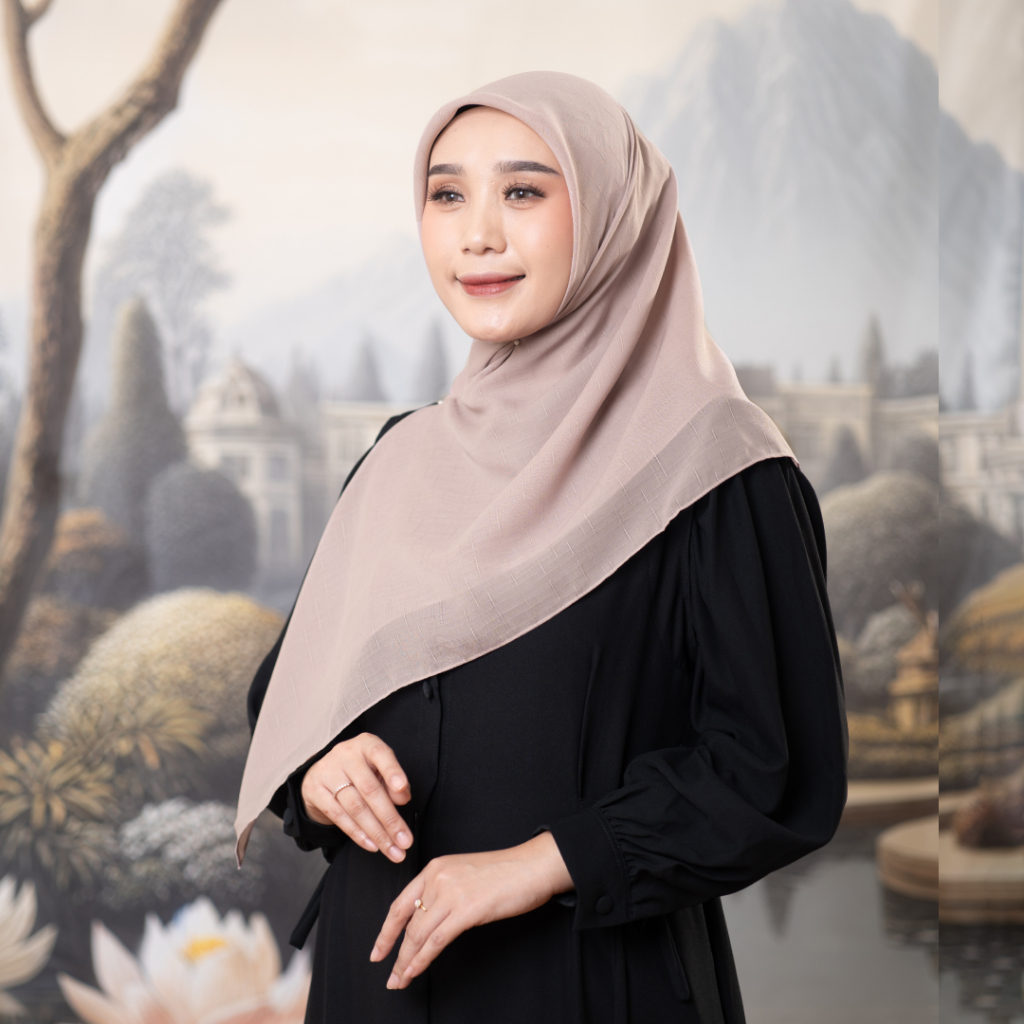 MAYANG COLLECTION - POLYCOTTON AZALEA J00099 | HIJAB JILBAB SQUARE SEGI EMPAT DAILY