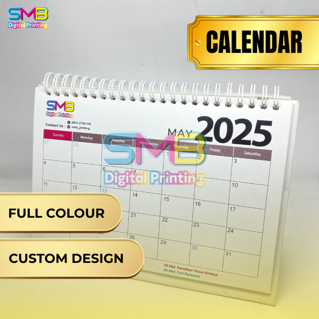 

Kalender Meja / Kalender Duduk / Calender Meja