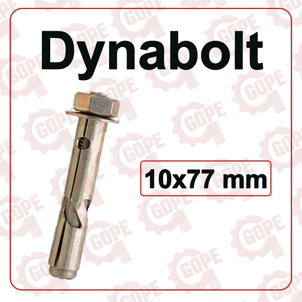 Dinabol Baut Beton Tembok Dynabolt Ukuran 10 X 77