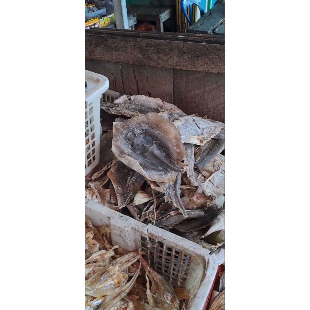 

Ikan pari asin kering