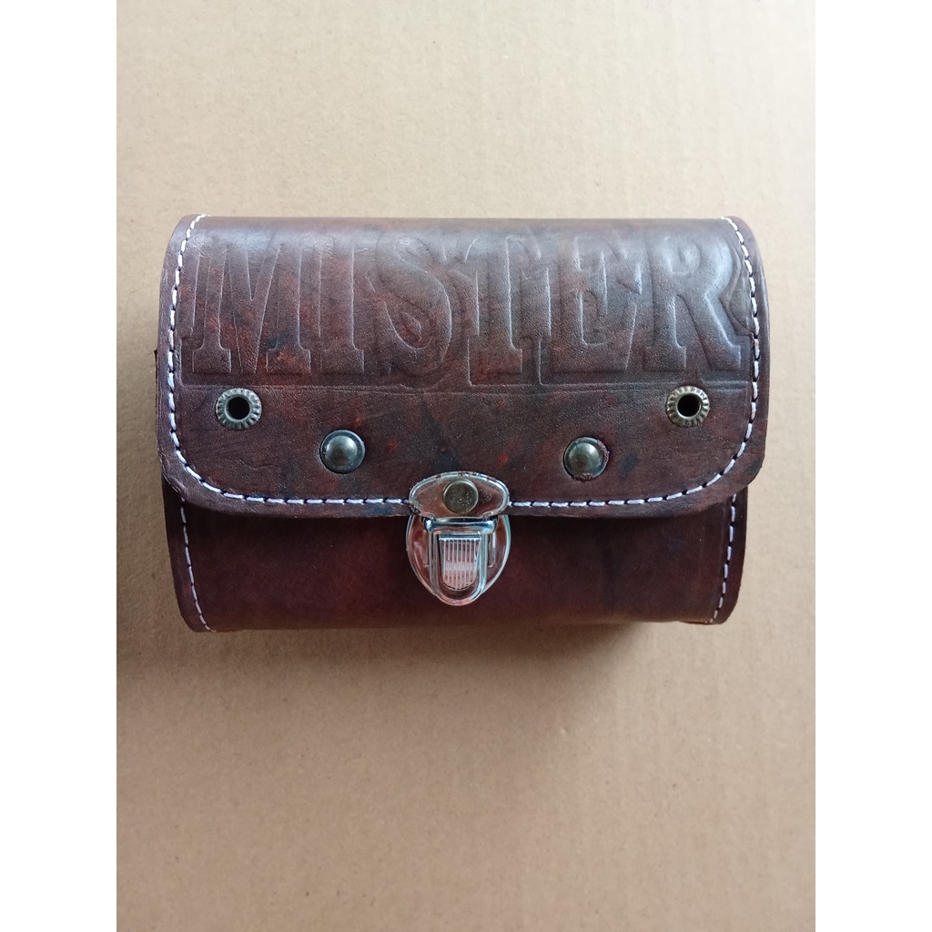 Tas Sadel Sepeda Onthel Merk Mister