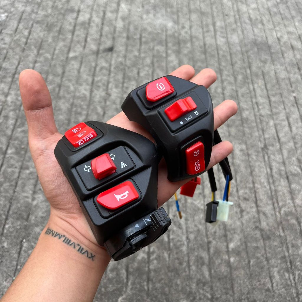 SAKLAR MIO MODEL VIETNAM SAKLAR SET MOTOR MIO FULLSET TOMBOLOT KOMPLIT ENGINE ON OFF STATER LAMPU JA