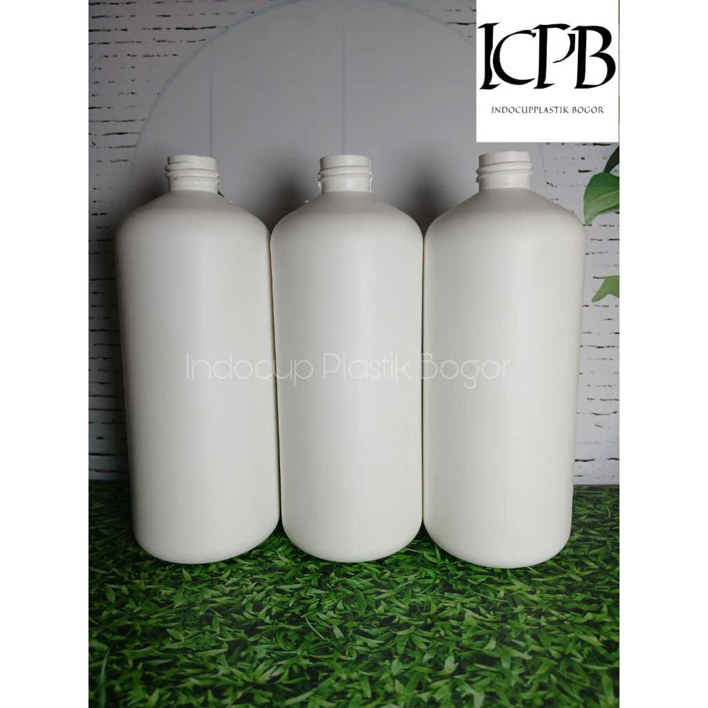 Botol Pump 500 ML Putih Doff Dan Hitam/Botol 500 ML N24 Putih Doff Dan Hitam /Botol 500 ML HDPE