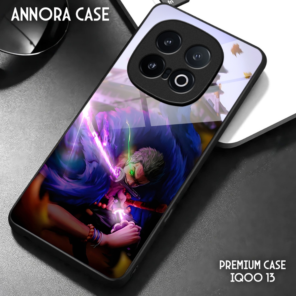 Annora - Kesing Hp IQOO 13 - Casing Hp Iqoo - Softcase SIlikon Karakter Terlaris - Mika Kondom Hp Iq