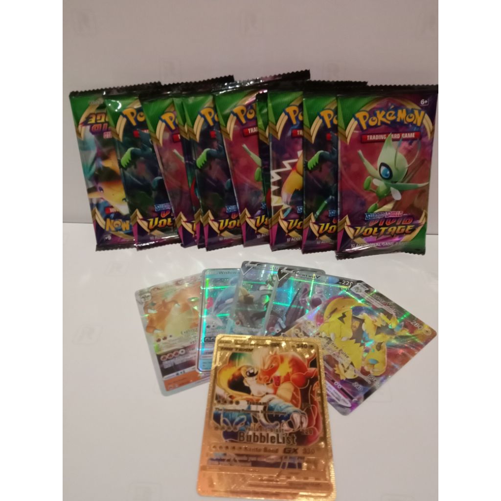 kartu pokemon plus mas/kartu pokemon gold/kartu pokemon trading card