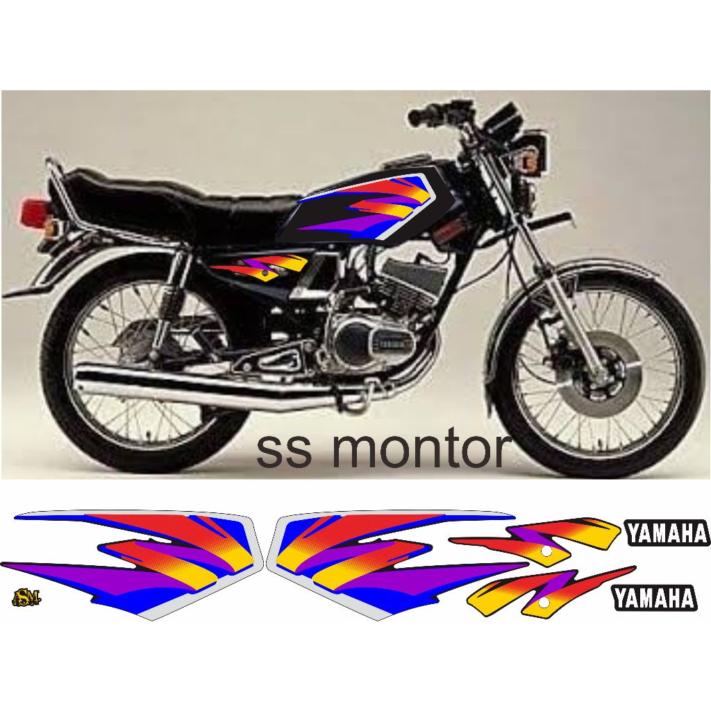 striping stiker lis rx king 96