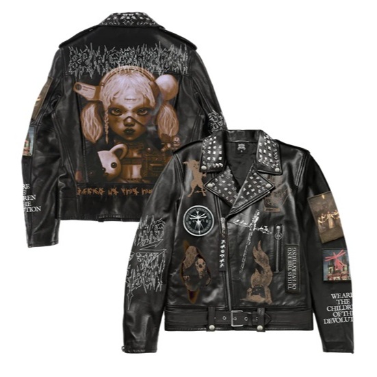BRING ME THE HORIZON DEVOLUTION VEGAN LEATHER JACKET