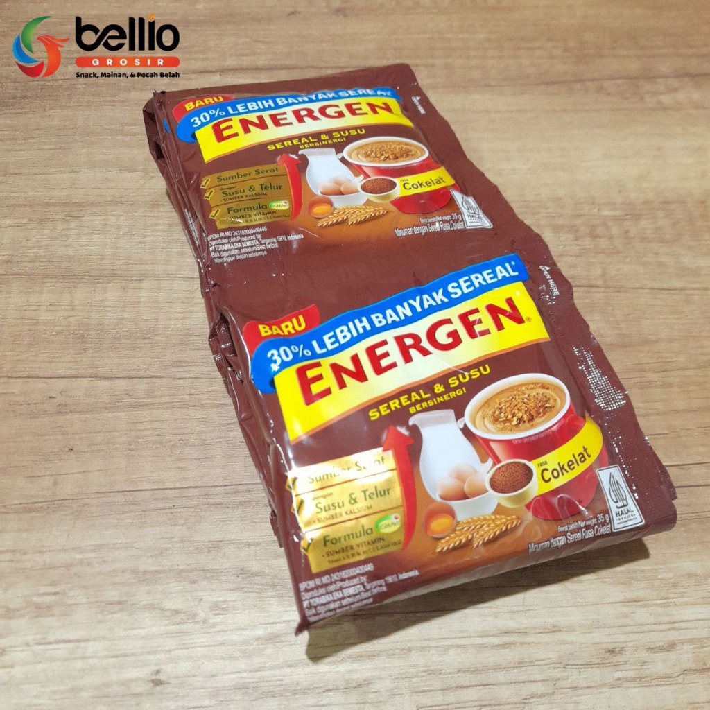 

Energen Coklat Isi 10 Sachet