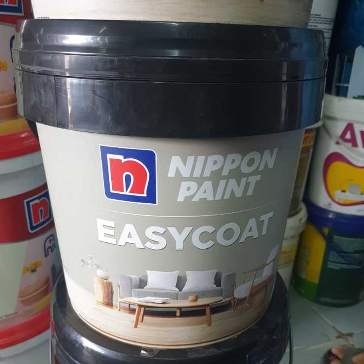 Cat tembok Nippon Paint Easycoat 18 kg warna putih / dinding interior Easy Coat dalam ruangan rumah 