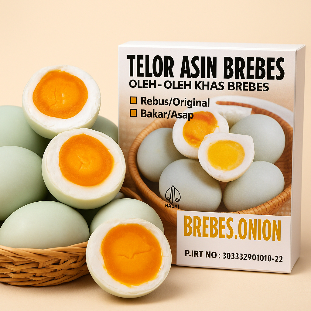 

BREBES.ONION Telor Asin Khas Brebes
