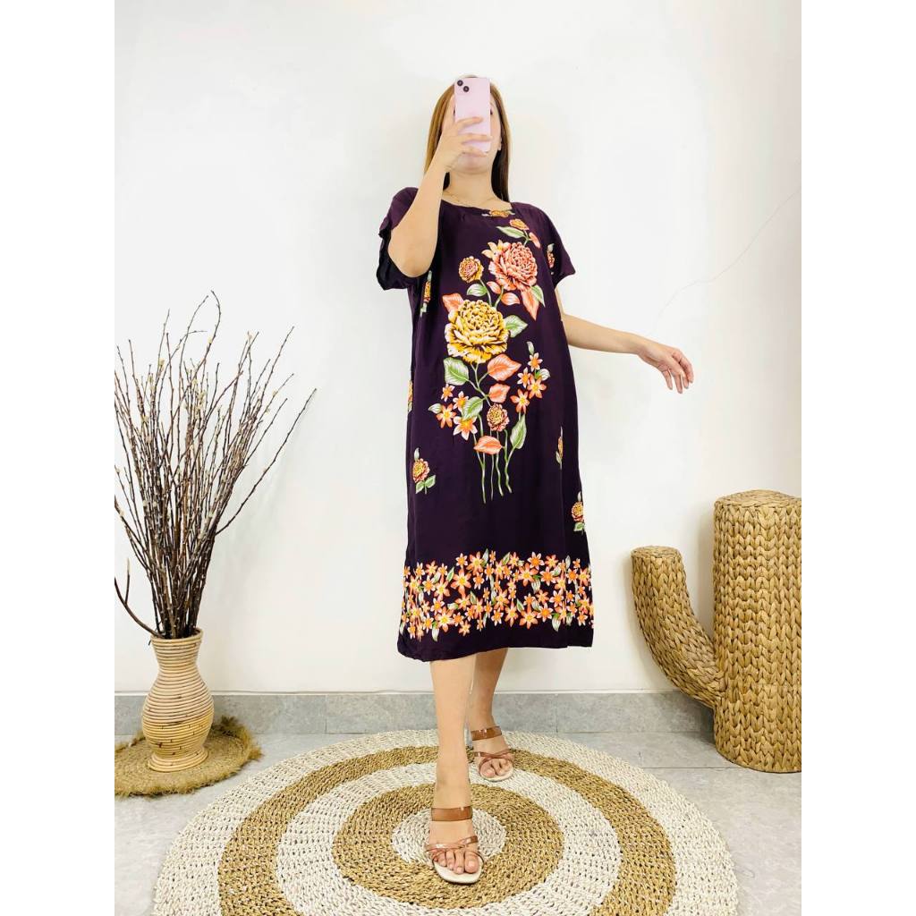 cun_ Batik Benang Raja Daster Dewasa Sikak Polaris