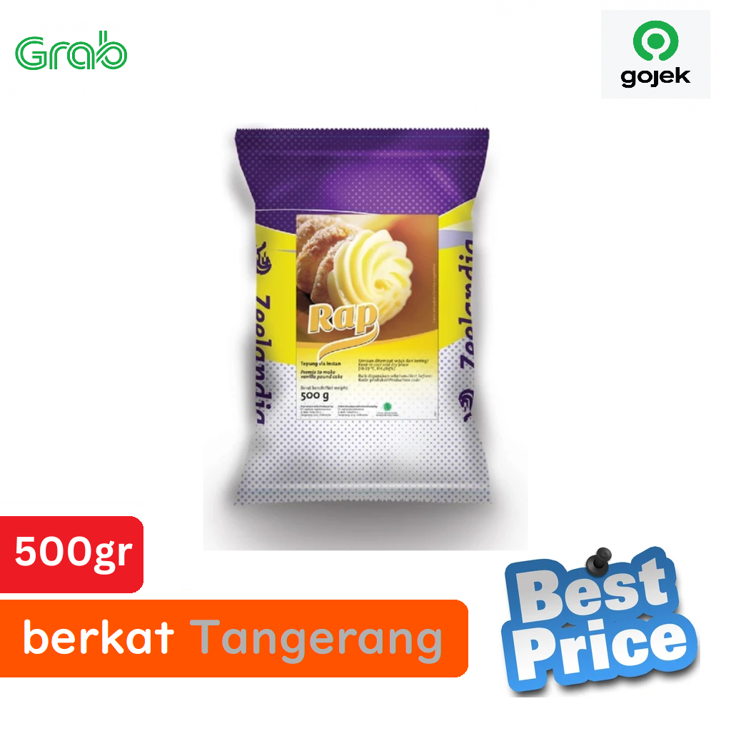 

Rap Custard Powder 500gr