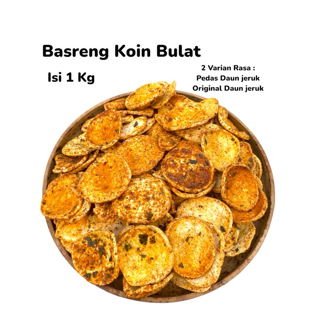 

BASRENG KOIN / Basreng Bulat Pedas daun Jeruk 1 KG