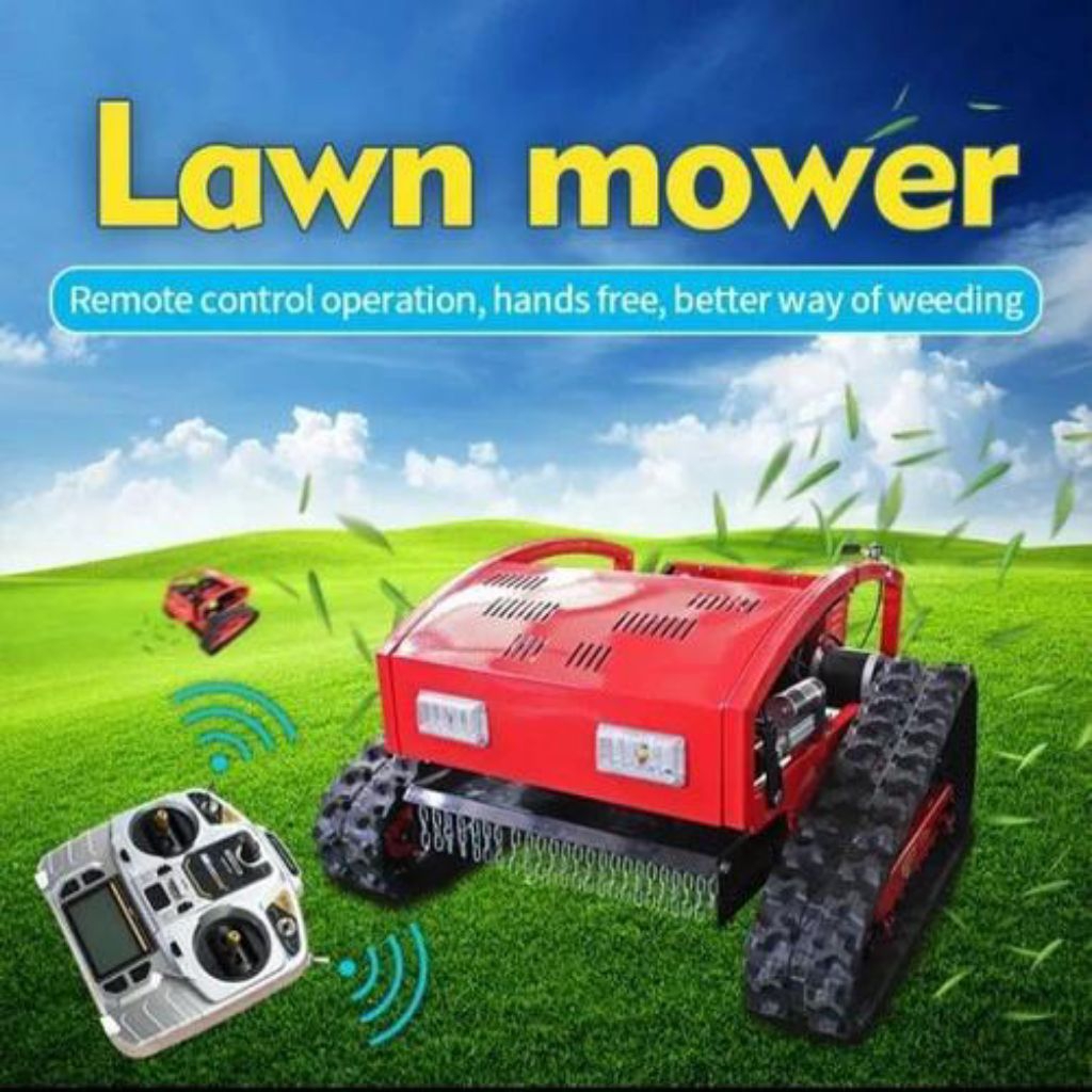 Mesin Potong Rumput Lawn Master Remot Control Golf Taman Mesin Potong Rumput RC Petani Multiguna Mes