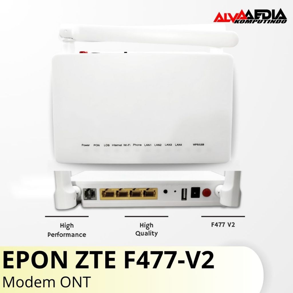 MODEM ONT EPON ZTE F477-V2